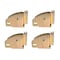 Tie 4 Safe E Track Wood Beam Sockets Wood Holders Enclosed Trailers, PK4 VR11-4 - alternate 1